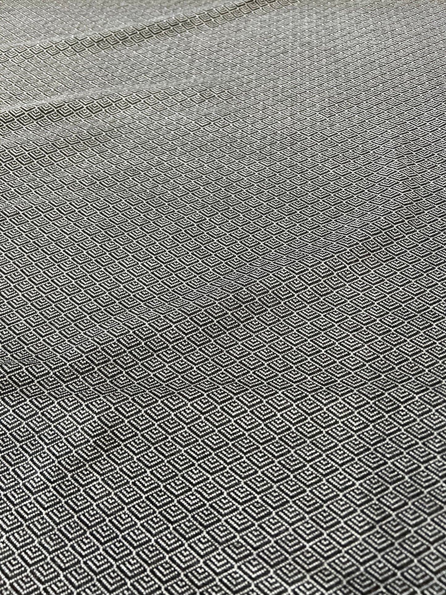 Jeremy 012 jersey jacquard structured black grey