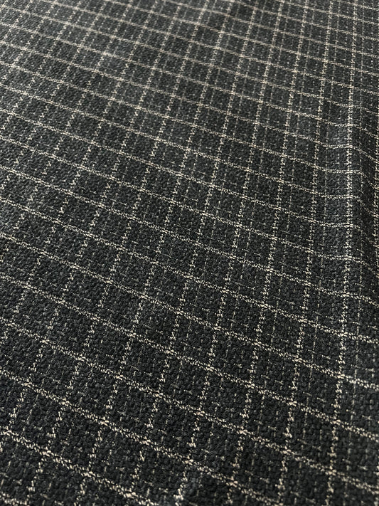 Jeremy 013 jersey jacquard structured black beige