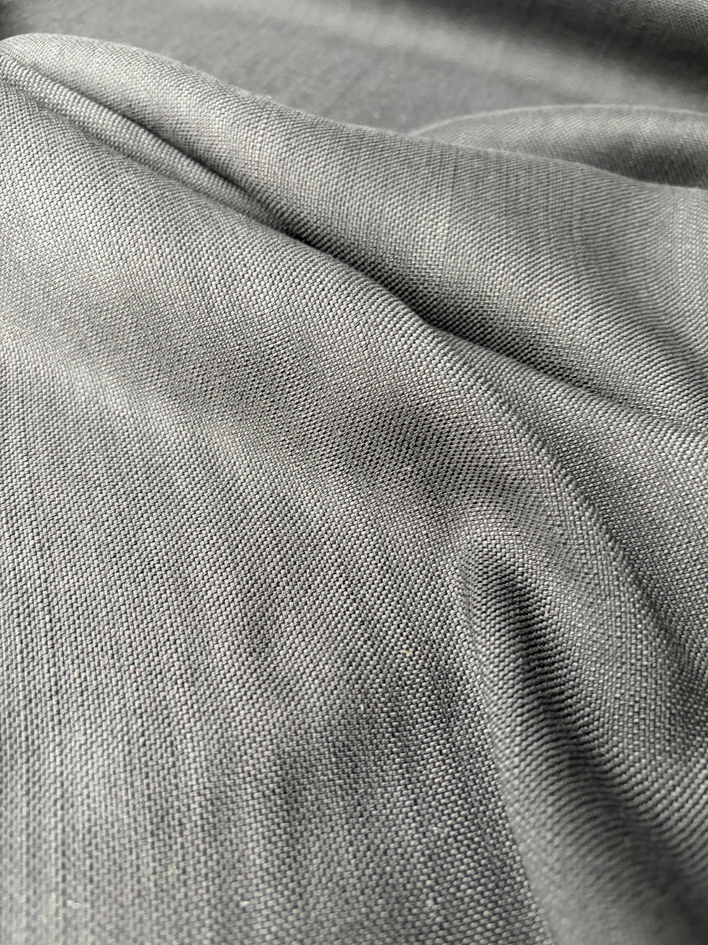 LORO 217 black panama weaving wool