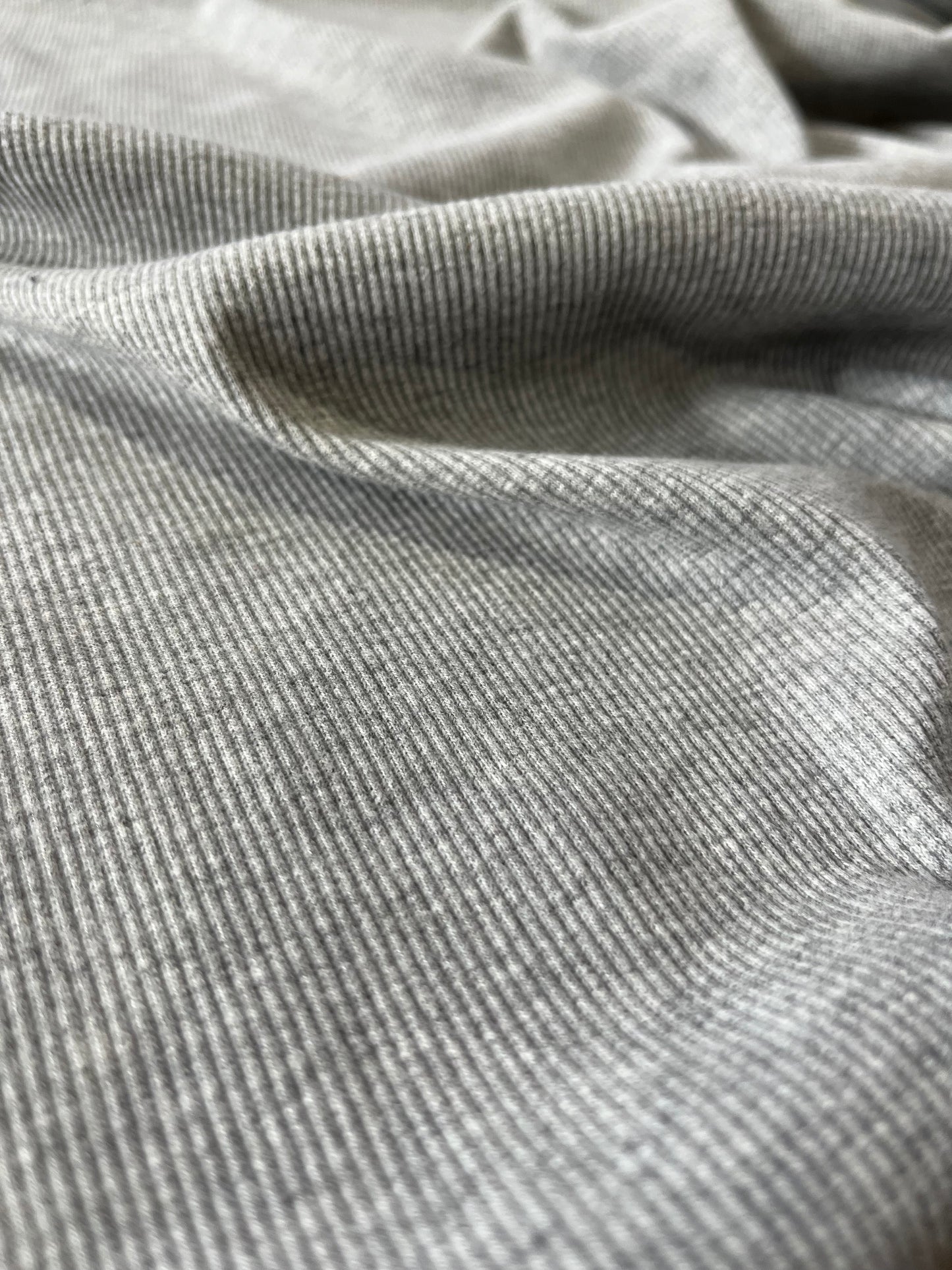 F02 P003 rib cotton elasthane gris schiné