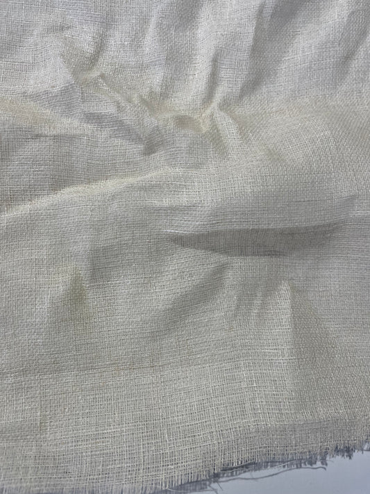 AXELLE 002  100% linen gaze naturel colour