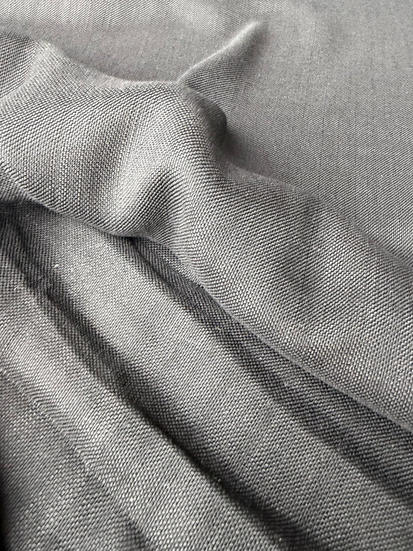 LORO 217 black panama weaving wool
