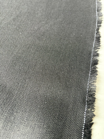 LORO 217 black panama weaving wool