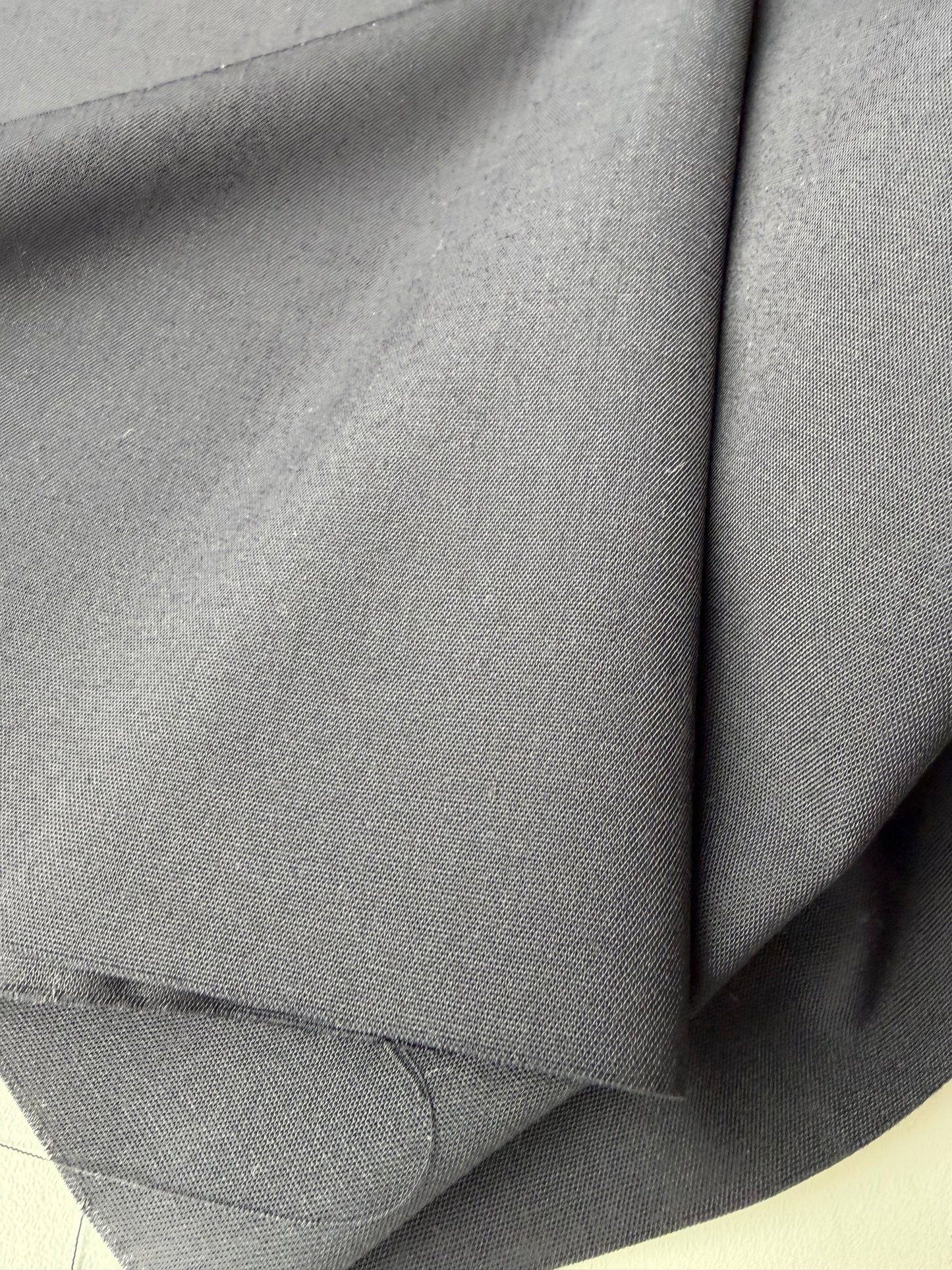 LORO 219 black toile super 120 wool Loro Piana