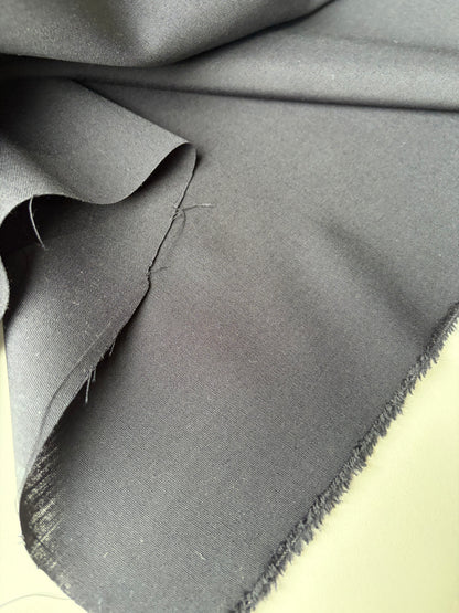 LORO 219 black toile super 120 wool Loro Piana
