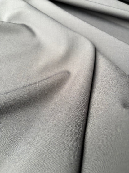 LORO 219 black toile super 120 wool Loro Piana
