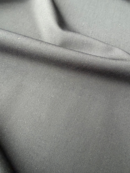 LORO 219 black toile super 120 wool Loro Piana