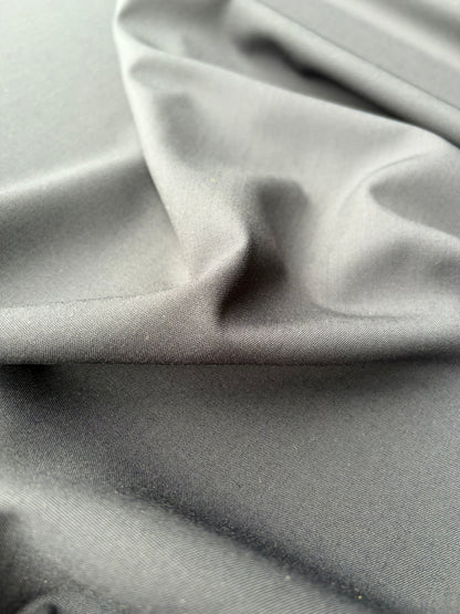 LORO 219 black toile super 120 wool Loro Piana
