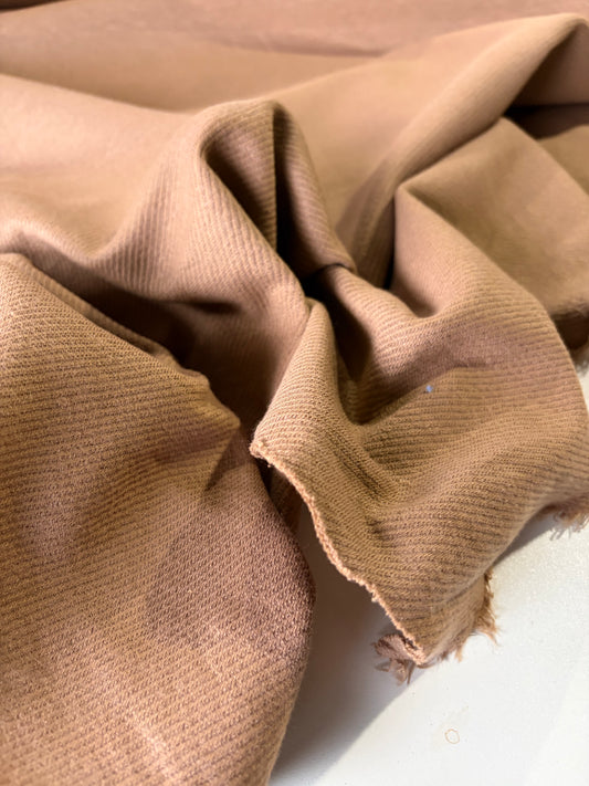 LC STAN 008  heavy cotton jersey tricotine camel