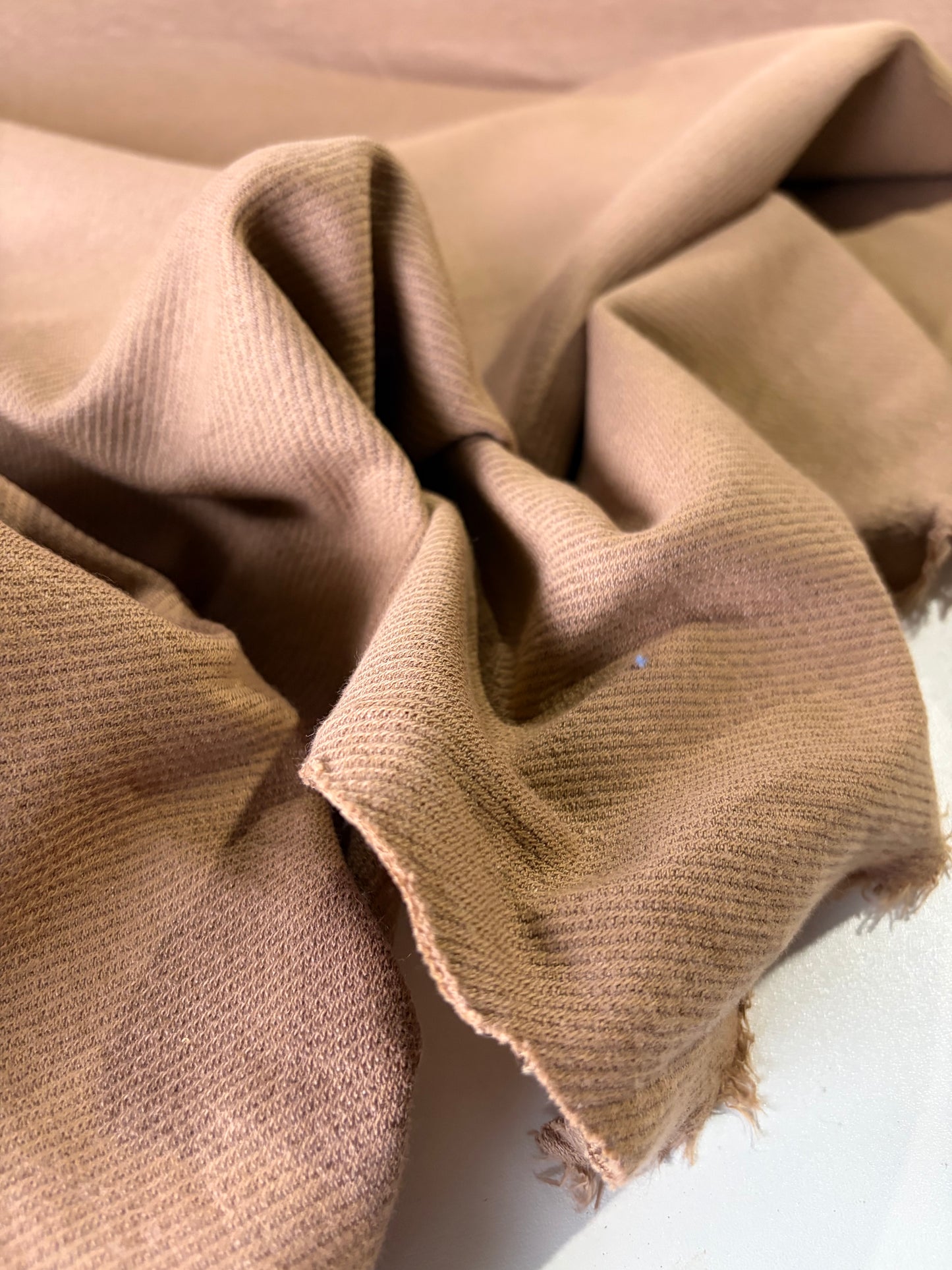 LC STAN 008  heavy cotton jersey tricotine camel