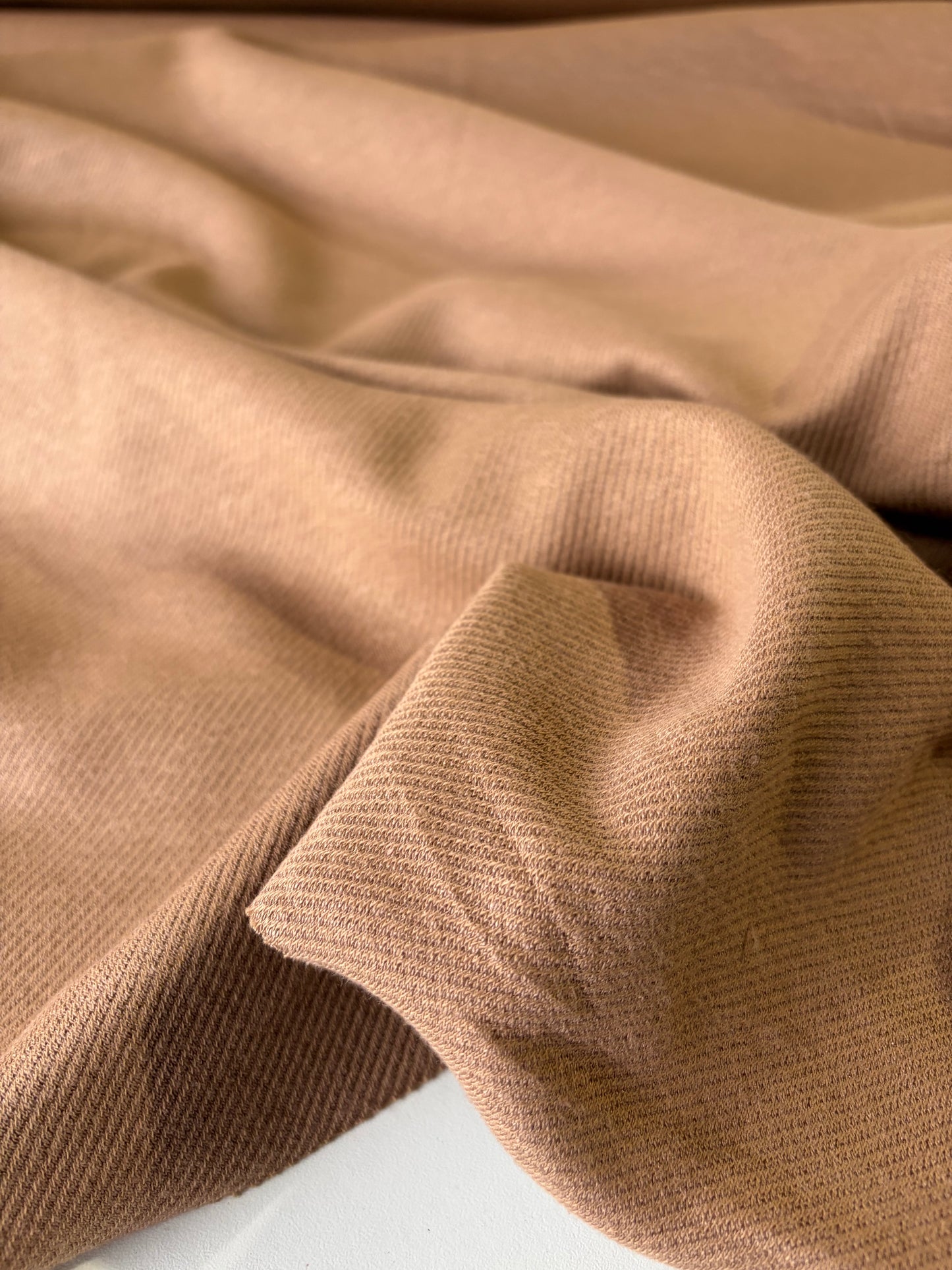 LC STAN 008  heavy cotton jersey tricotine camel