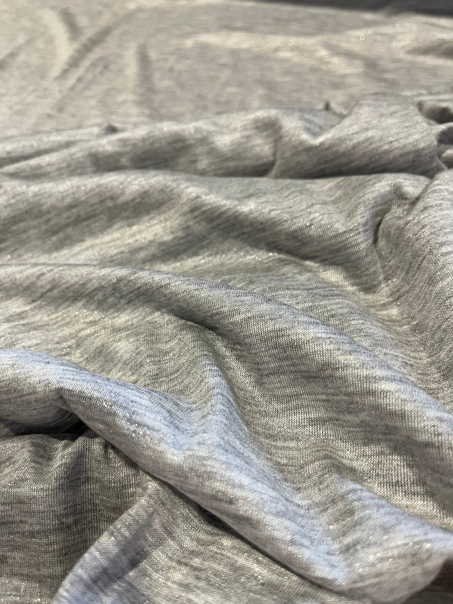 C01 SUNDAY 005 jersey viscose grey with silver coating