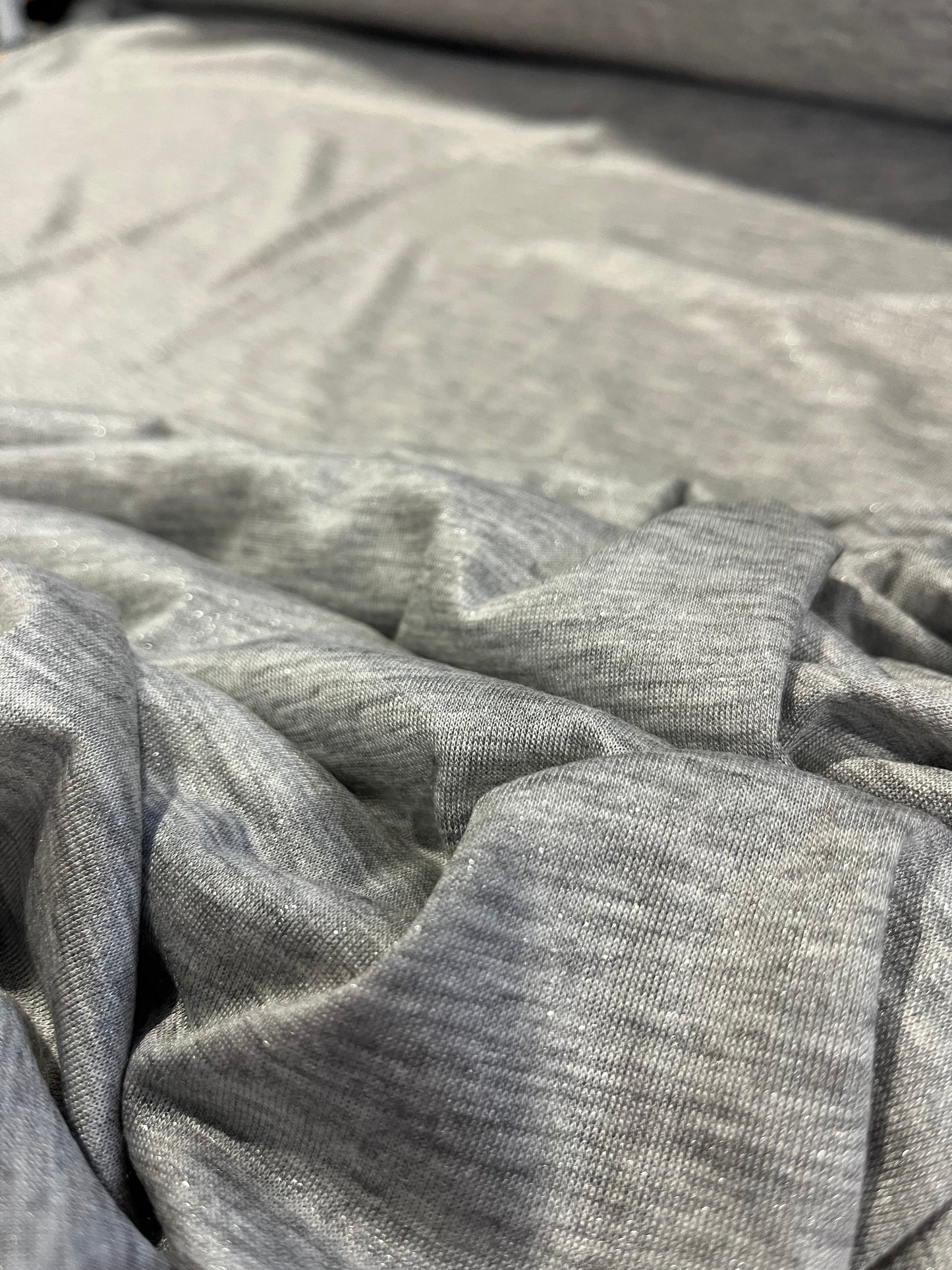 C01 SUNDAY 005 jersey viscose grey with silver coating