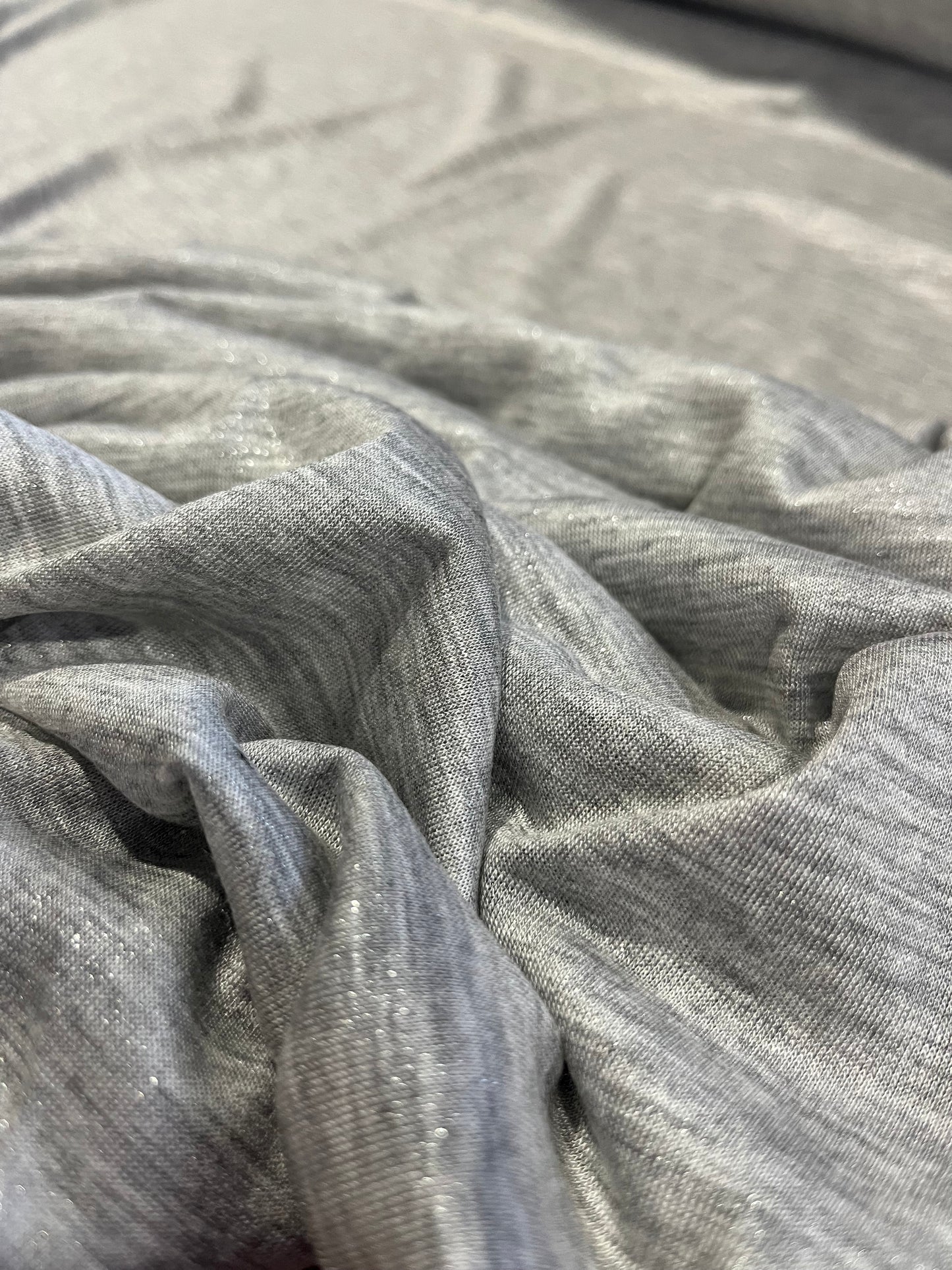 C01 SUNDAY 005 jersey viscose grey with silver coating