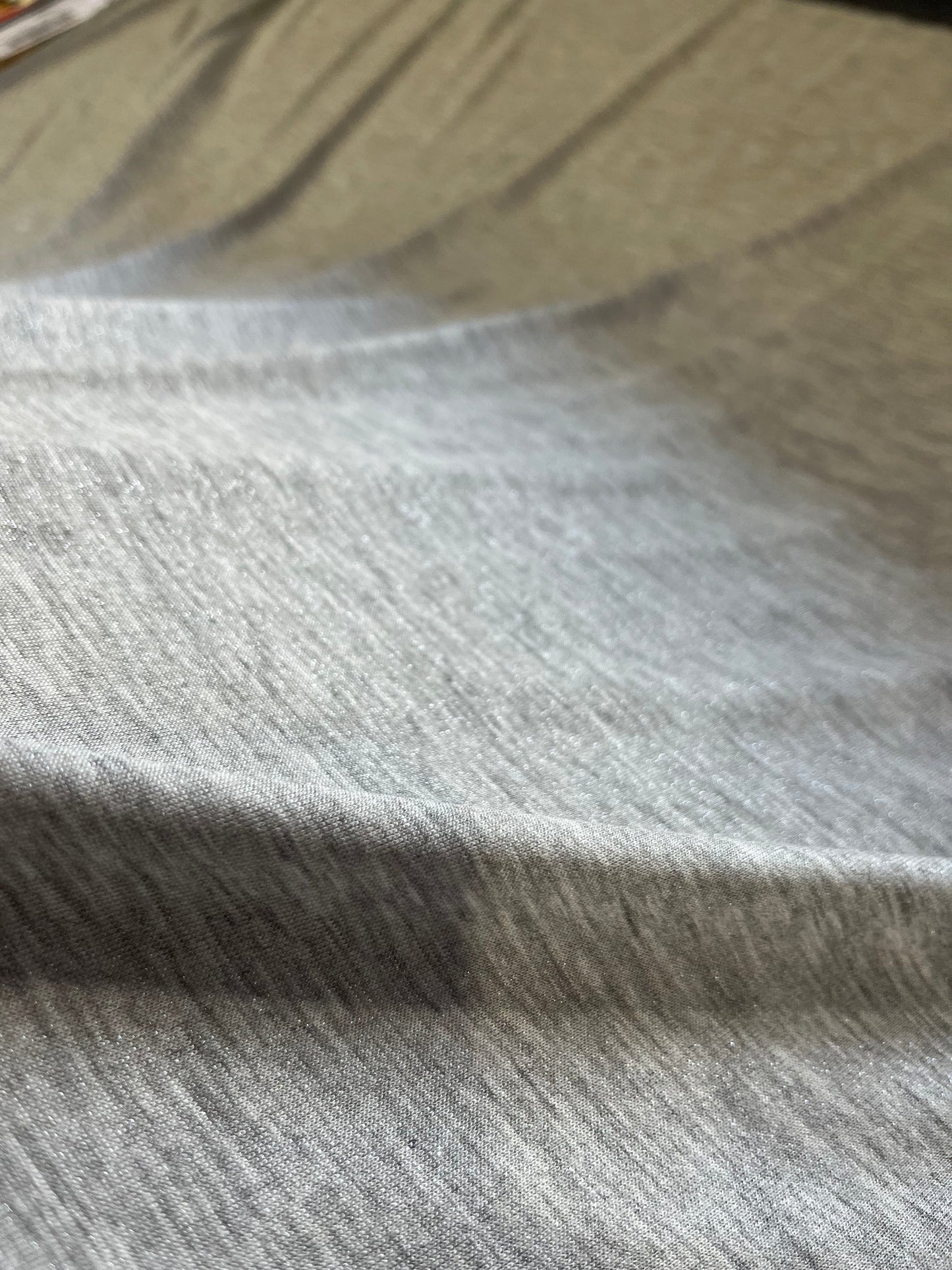 C01 SUNDAY 005 jersey viscose grey with silver coating