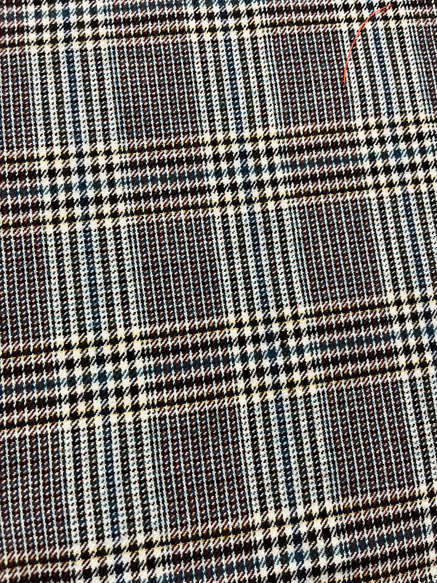 AGATHE 001 heavy wool check Prince of Wales