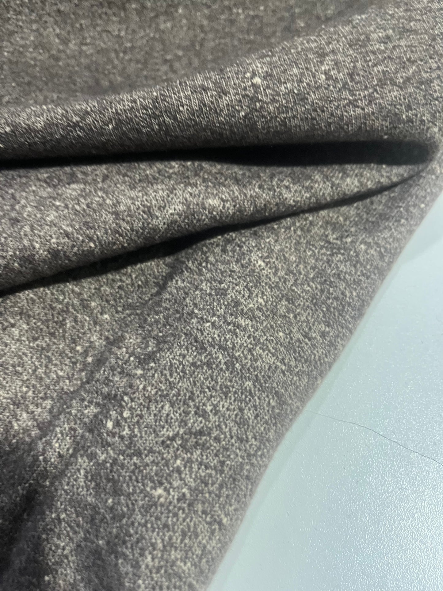 LOTTI 035 heavy wool jersey dark brown