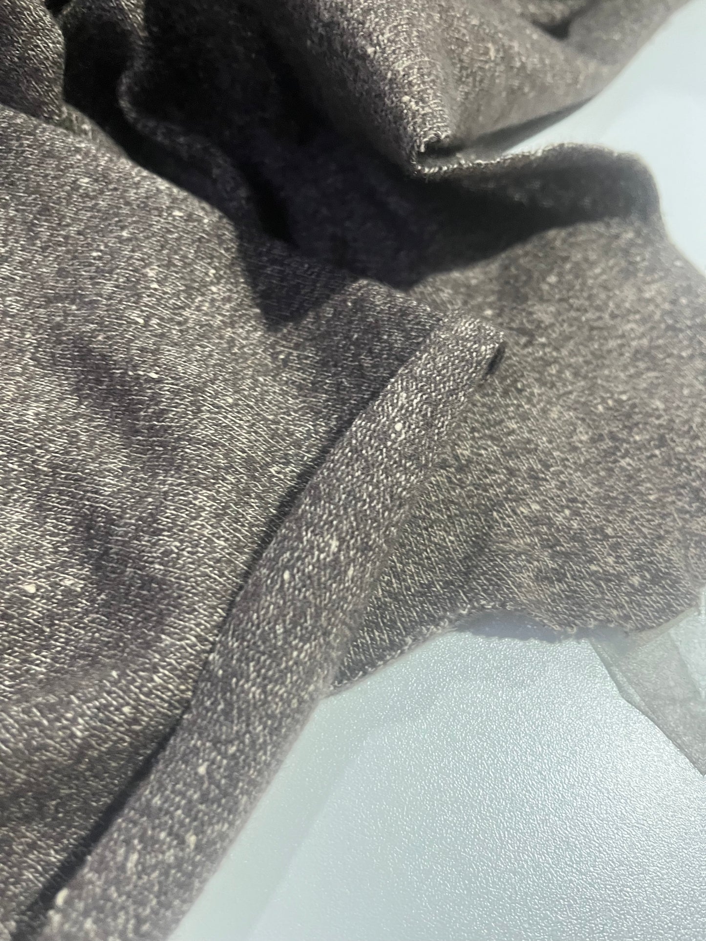 LOTTI 035 heavy wool jersey dark brown