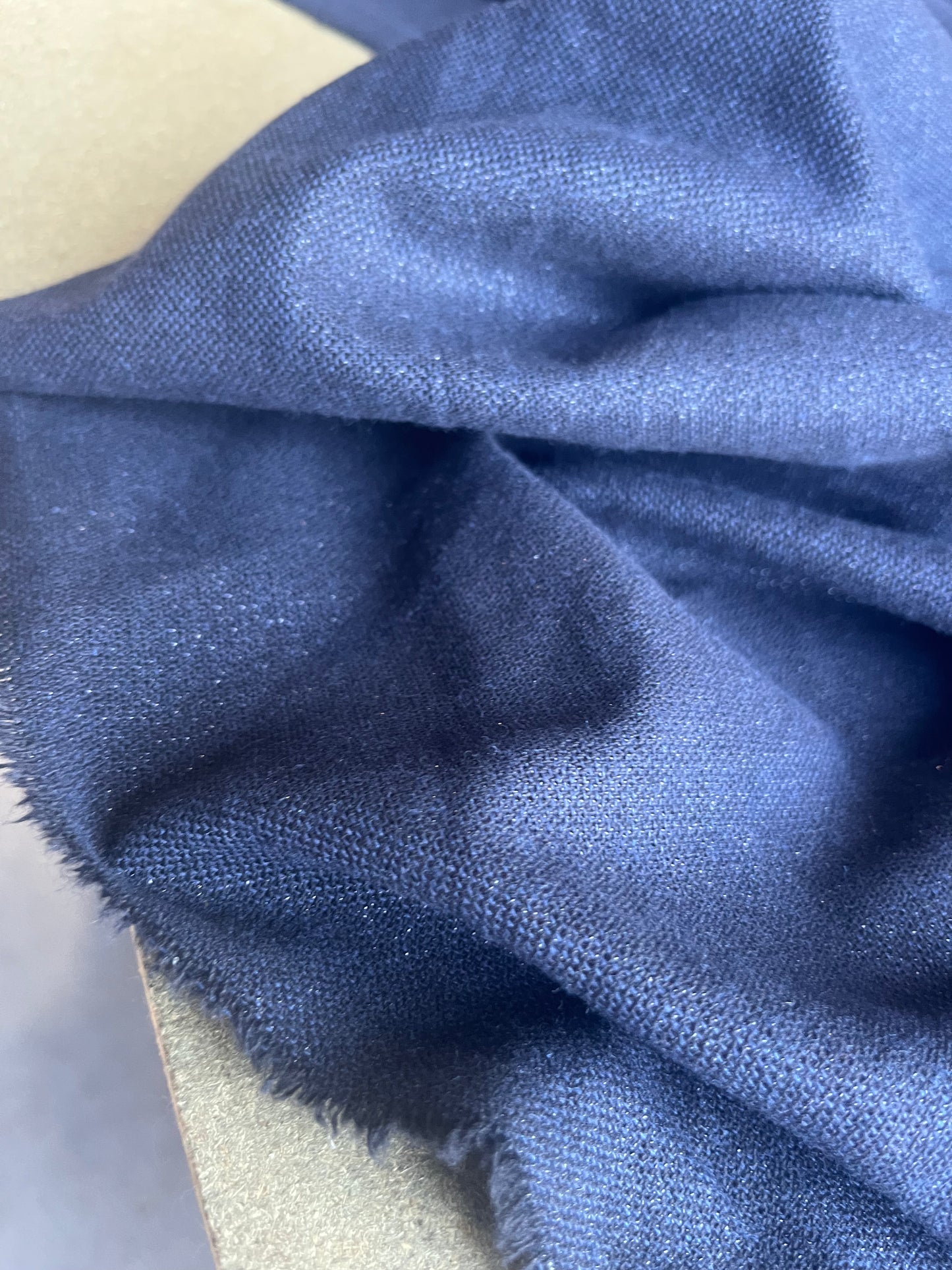 RW 019 sparkling linen navy blue