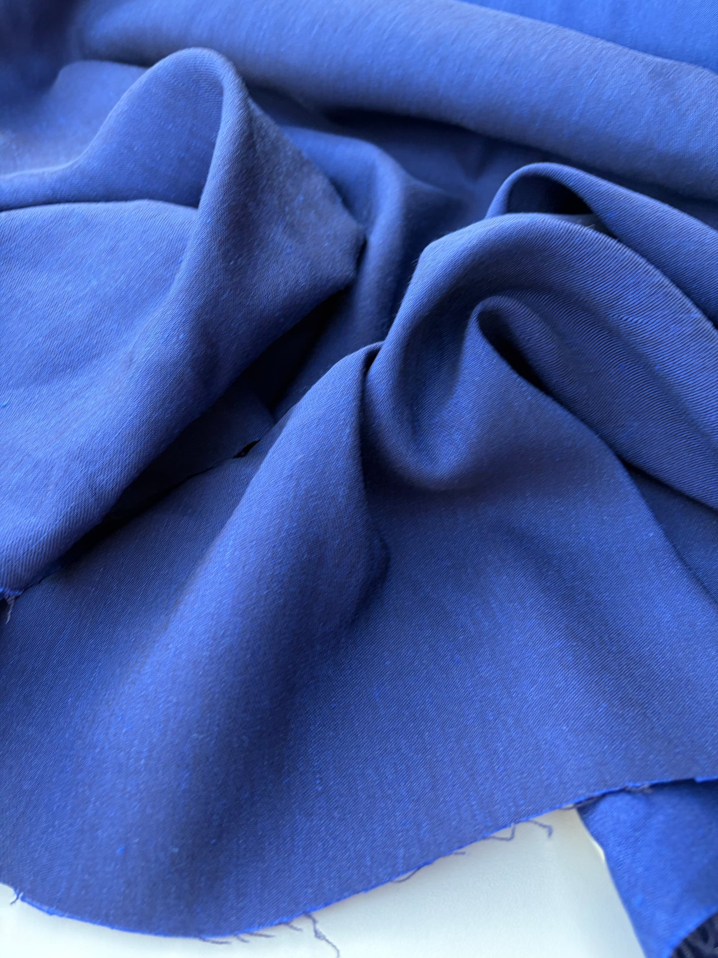 BART 040 cobalt blue colourwoven stretch linen