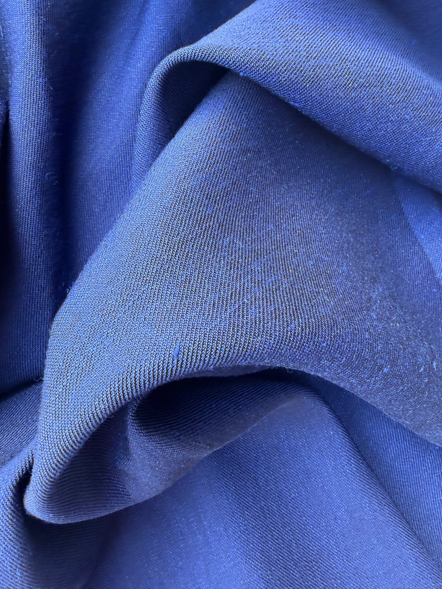 BART 040 cobalt blue colourwoven stretch linen