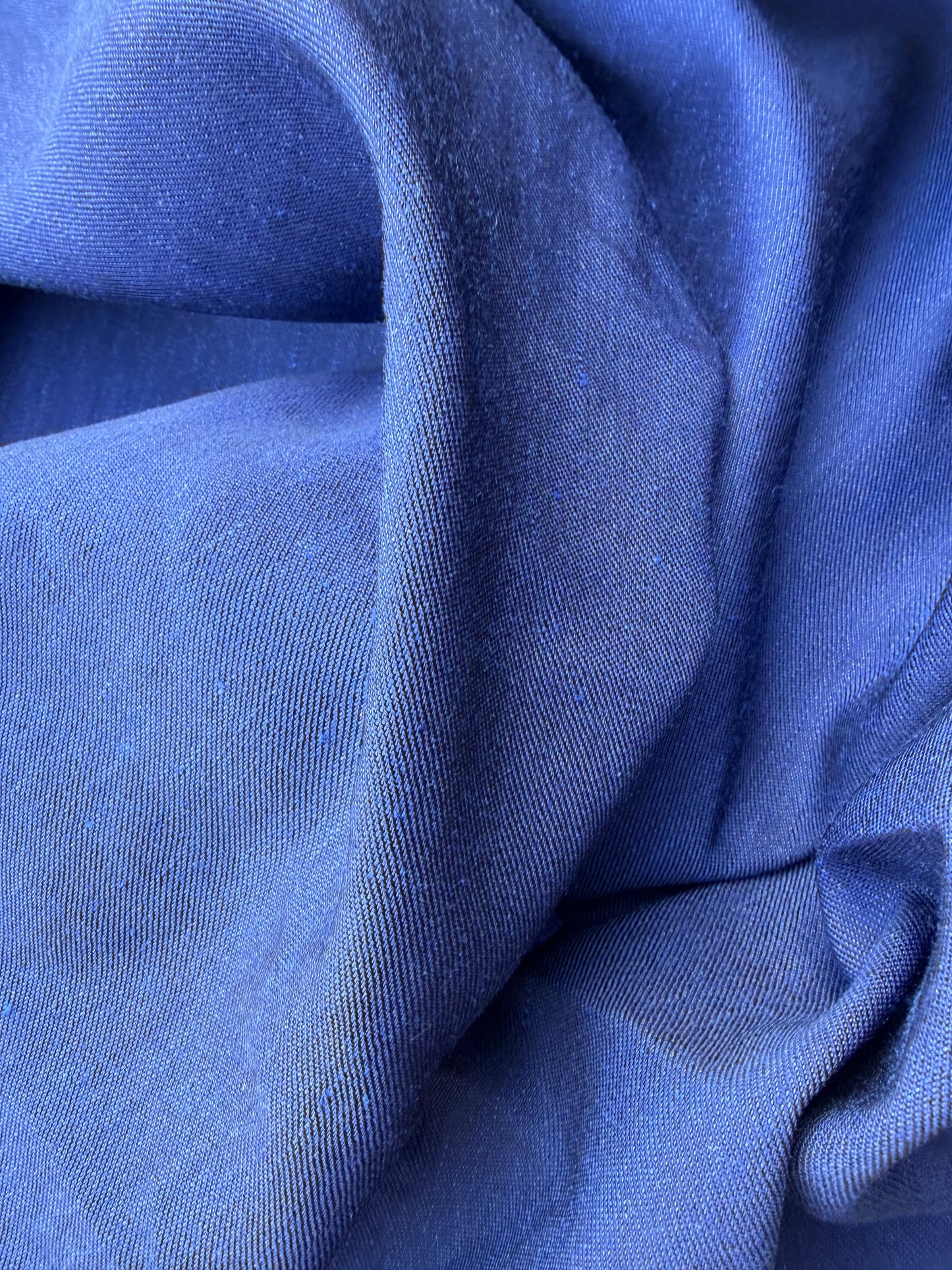 BART 040 cobalt blue colourwoven stretch linen