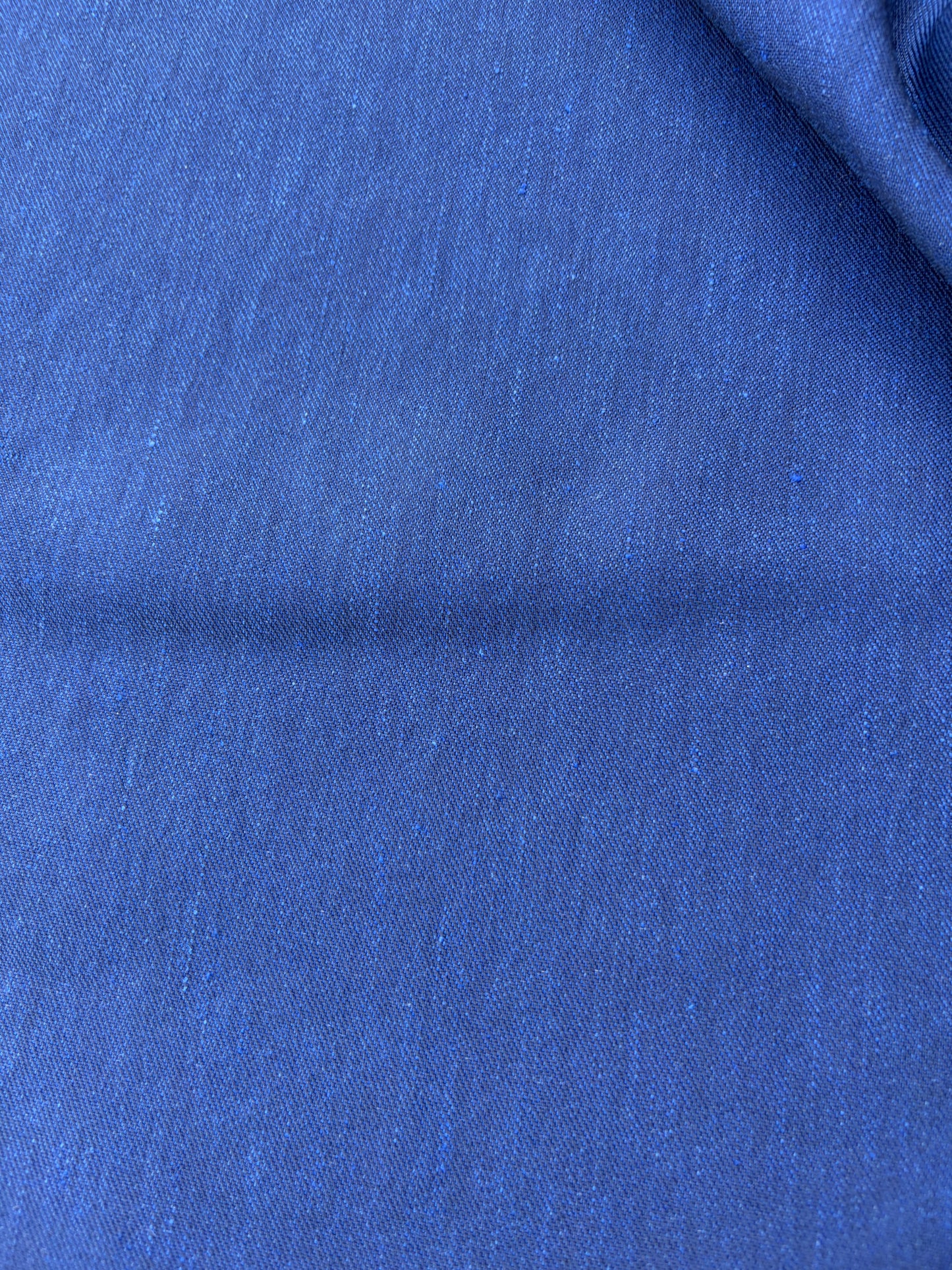 BART 040 cobalt blue colourwoven stretch linen