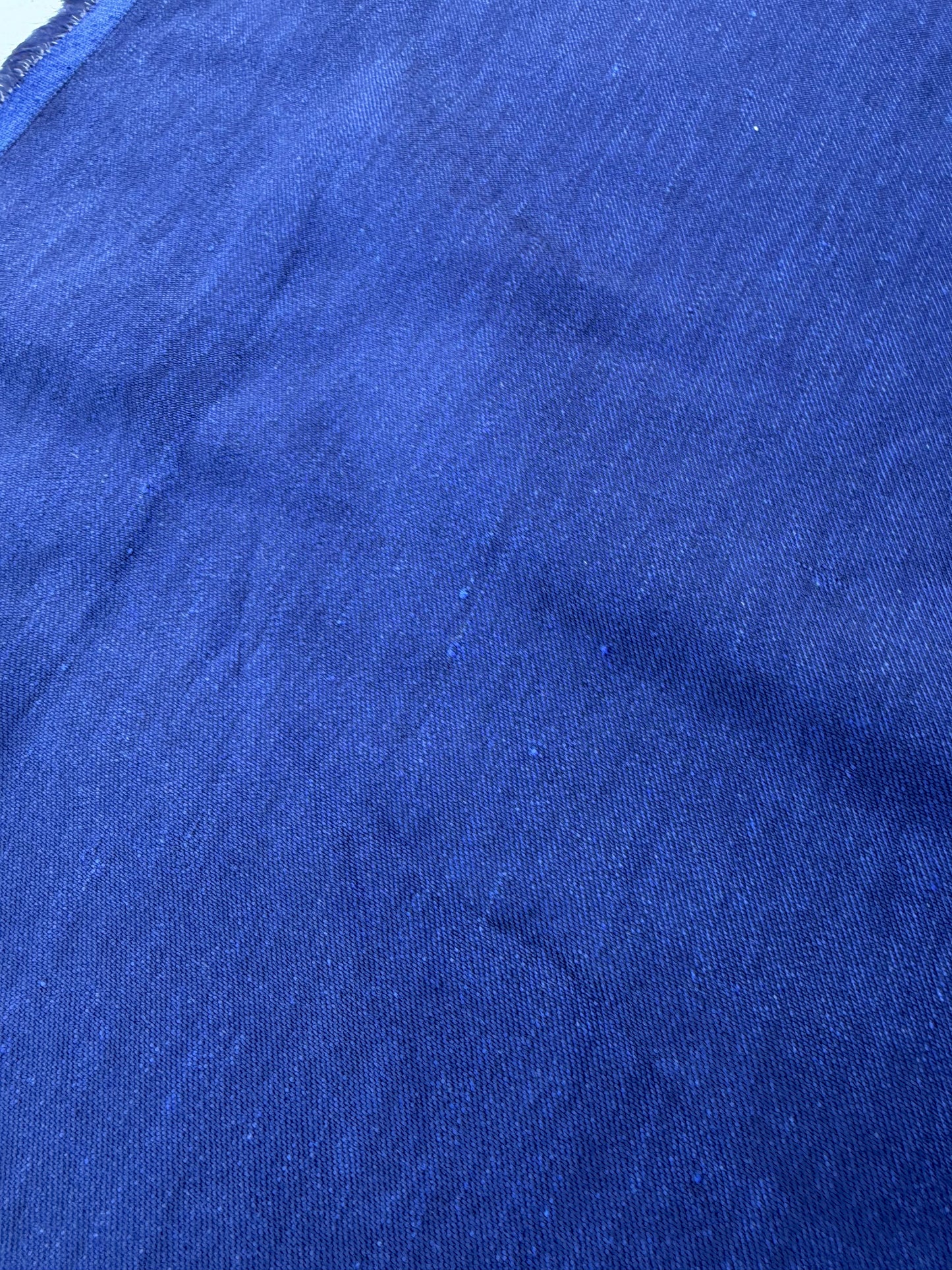 BART 040 cobalt blue colourwoven stretch linen