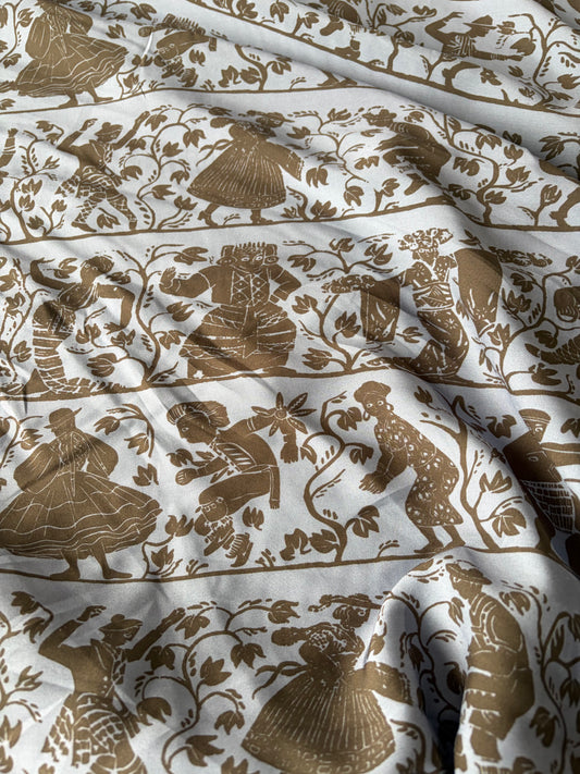 STAN 022 Vivienne Westw... viscose fibrane with print