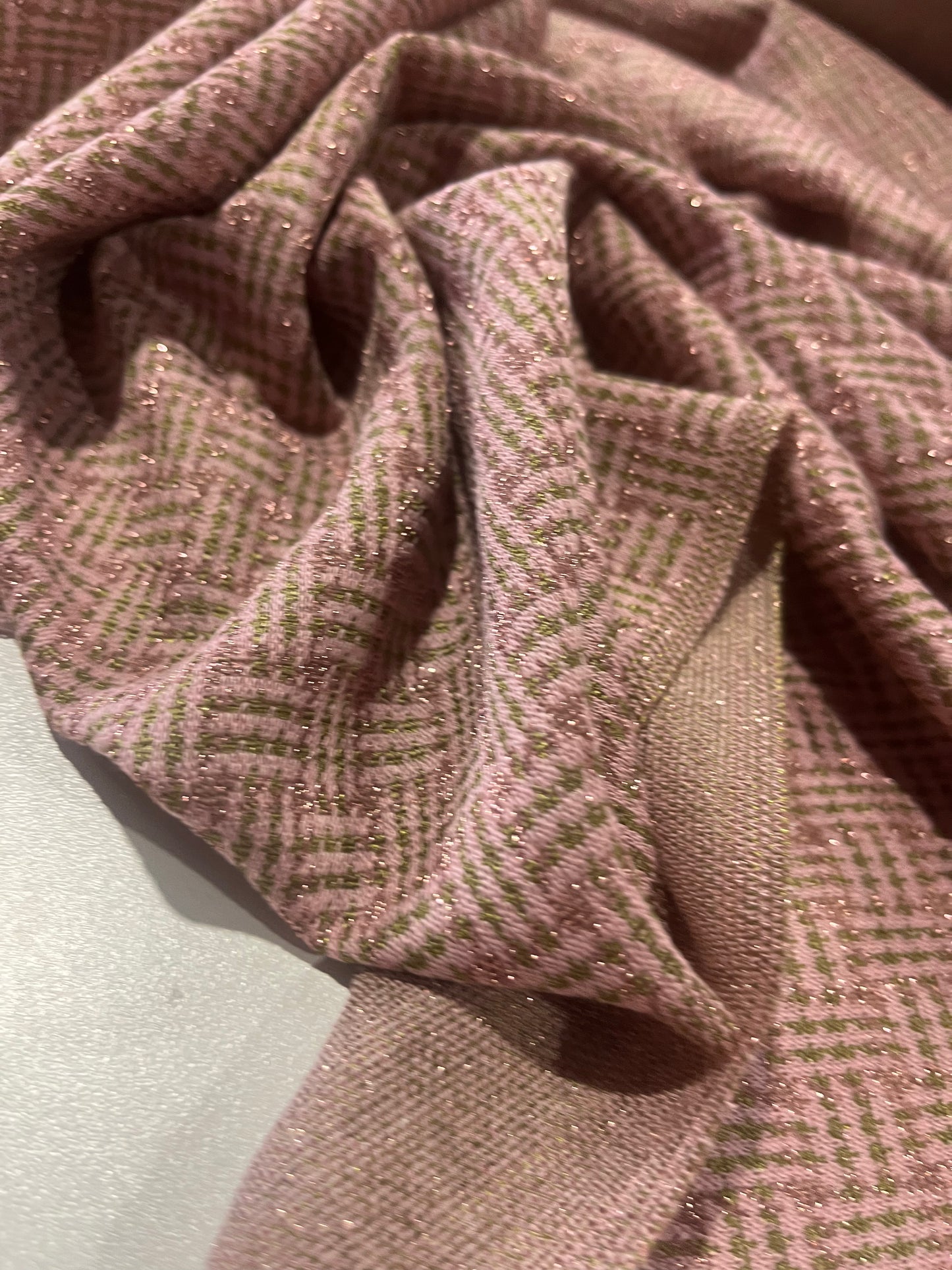 PORTIA 002 jersey jacquard with lurex