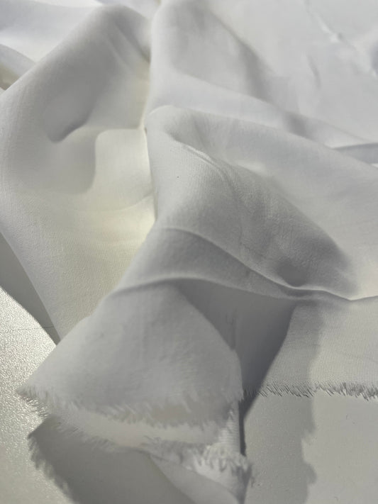 AXELLE 008  linen/viscose white