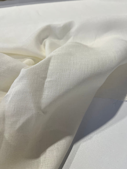 AXELLE 009  100% linen panama weave naturel