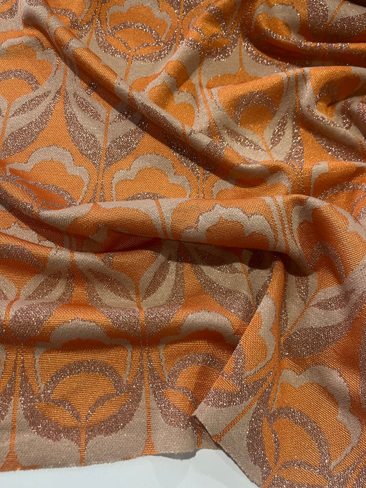 PORTIA 008 jersey jacquard with lurex