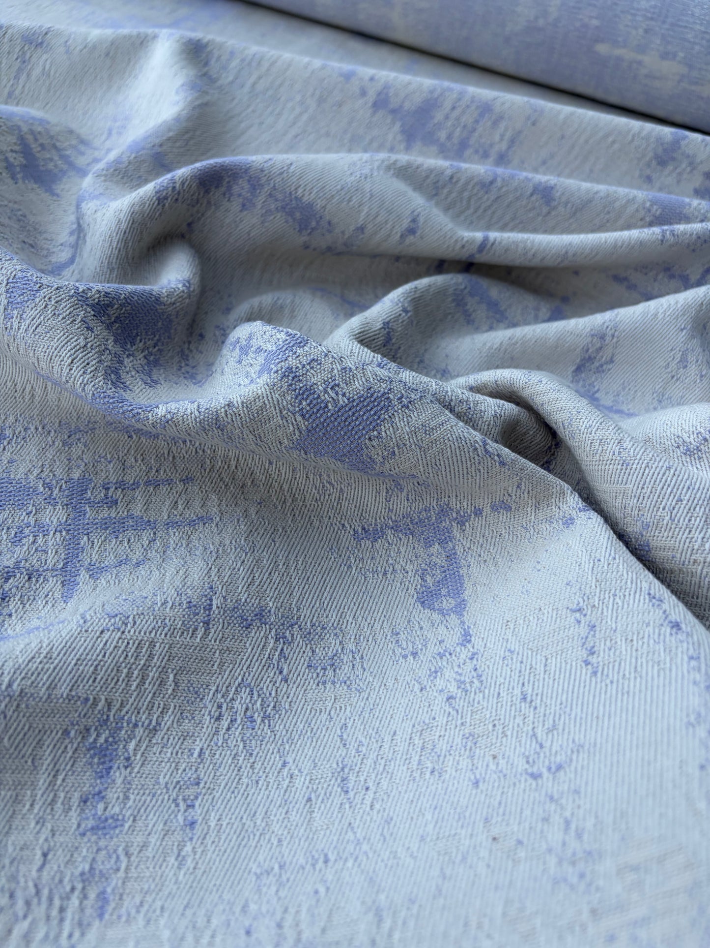 BART 049 lilac/ecru cotton jacquard