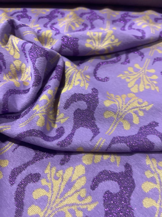 PORTIA 011 jersey jacquard with lurex