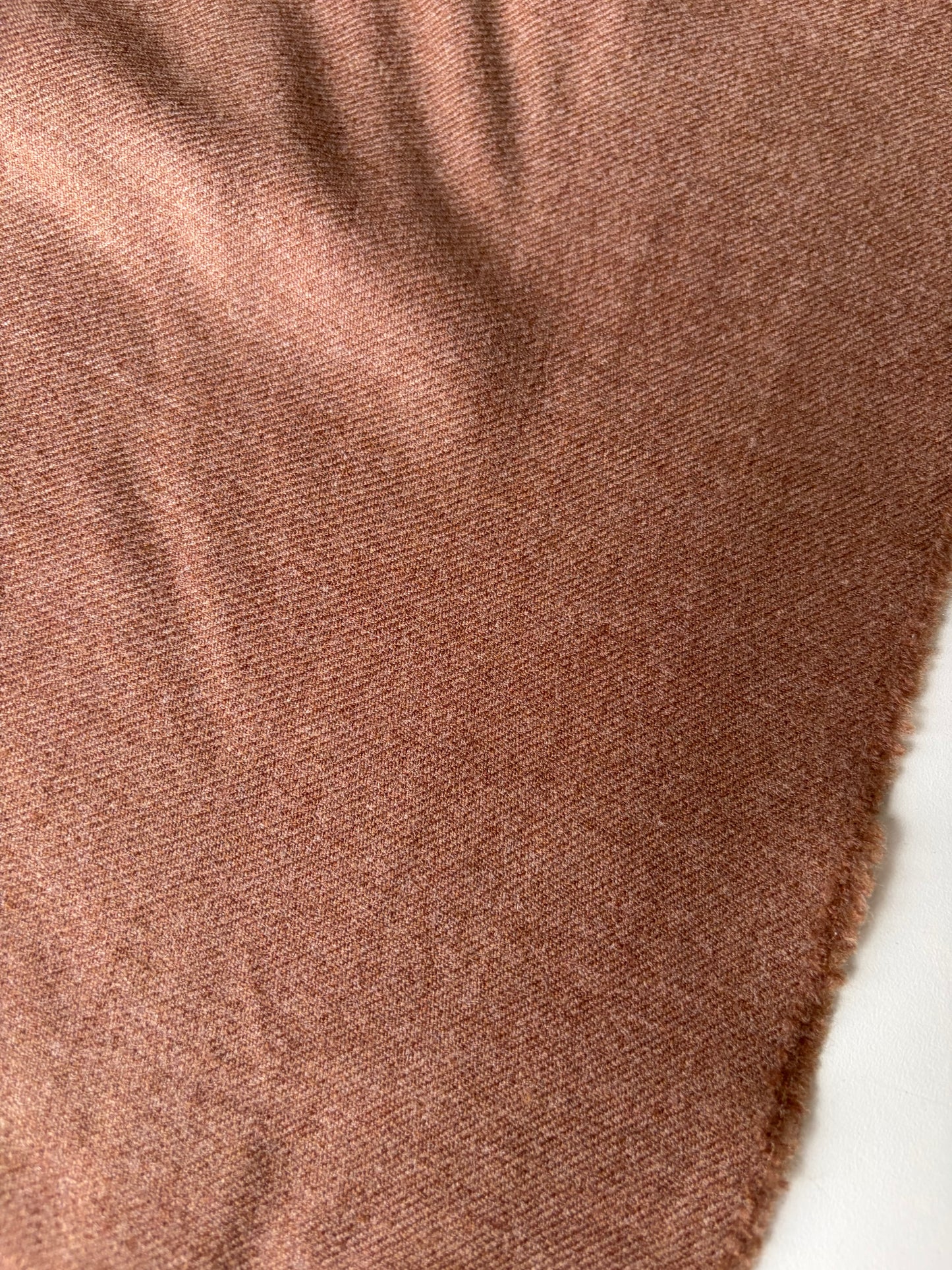 AMI 2.02 wool flannel stretch tabac
