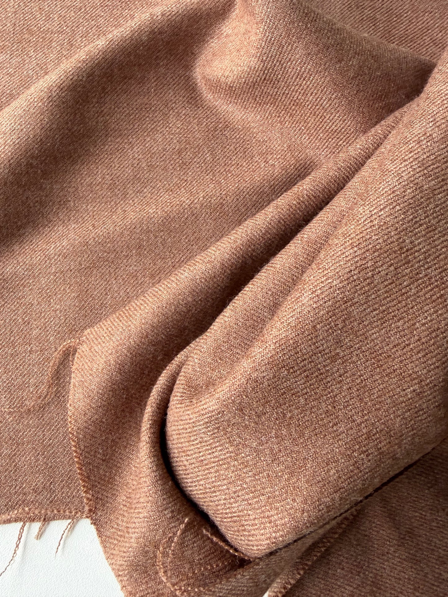 AMI 2.02 wool flannel stretch tabac