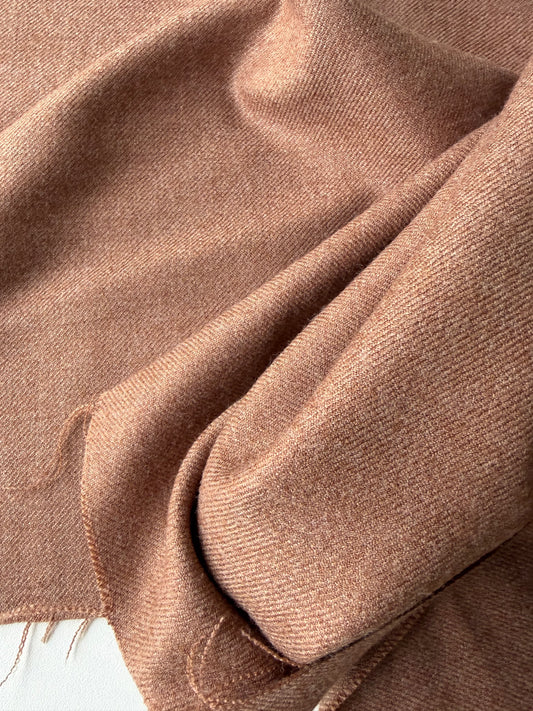 AMI 2.02 wool flannel stretch tabac