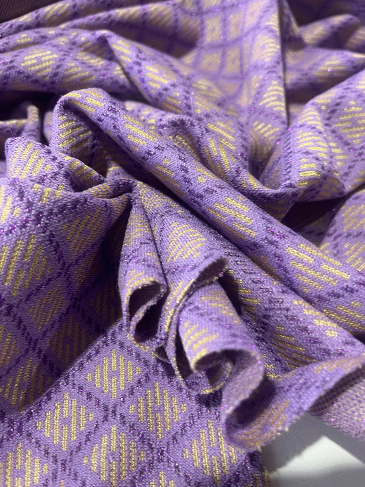 PORTIA 013 jersey jacquard with lurex