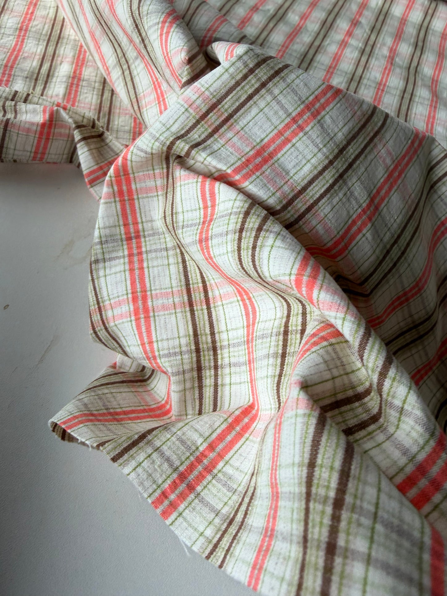 STAN 035 washed heavy cotton checks