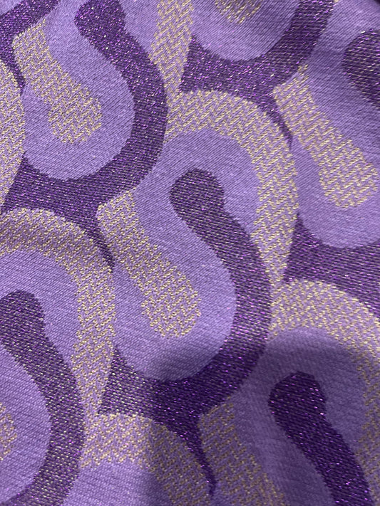 PORTIA 014 jersey jacquard with lurex