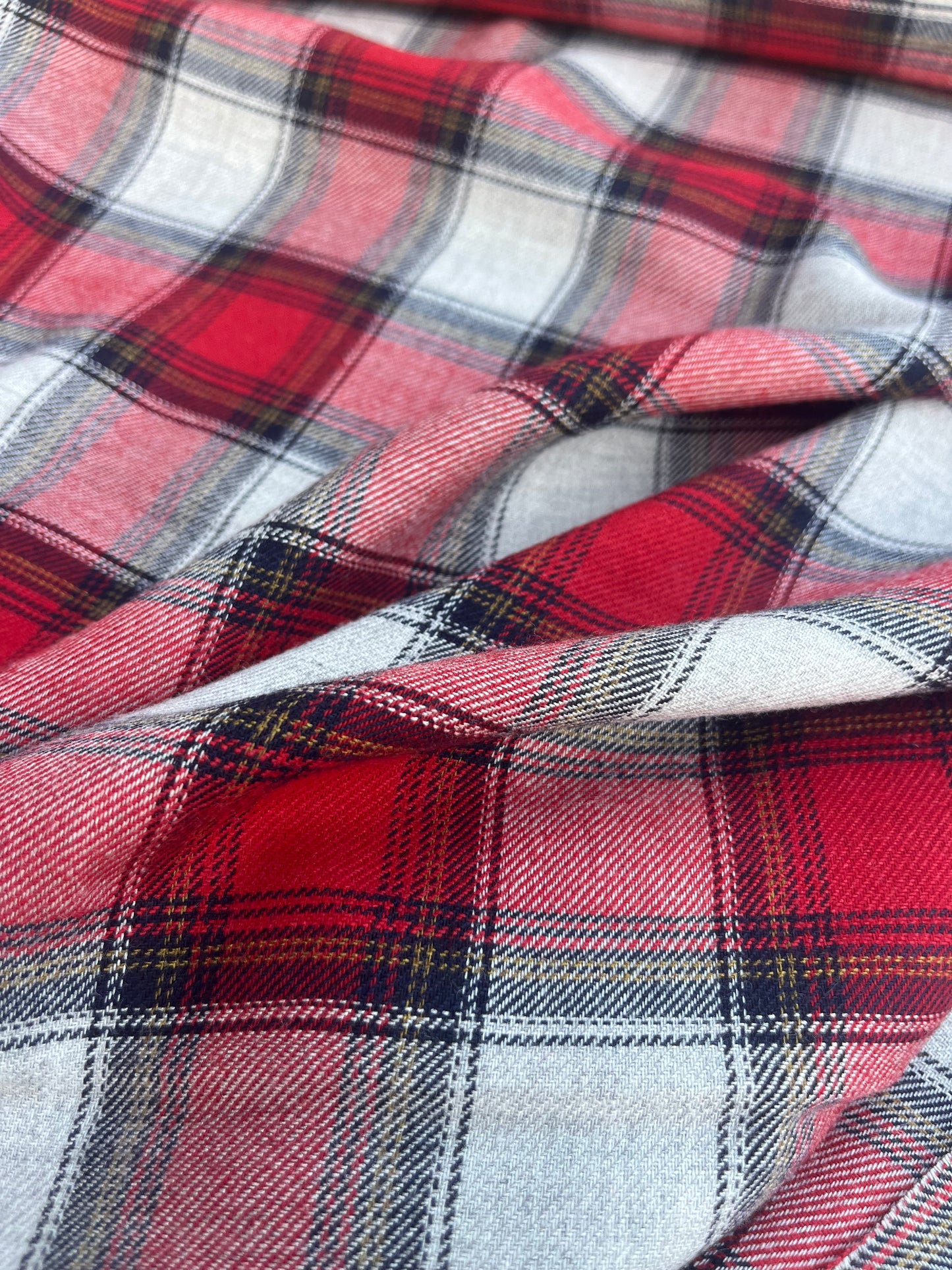 LC RW 036 light wool flanel check