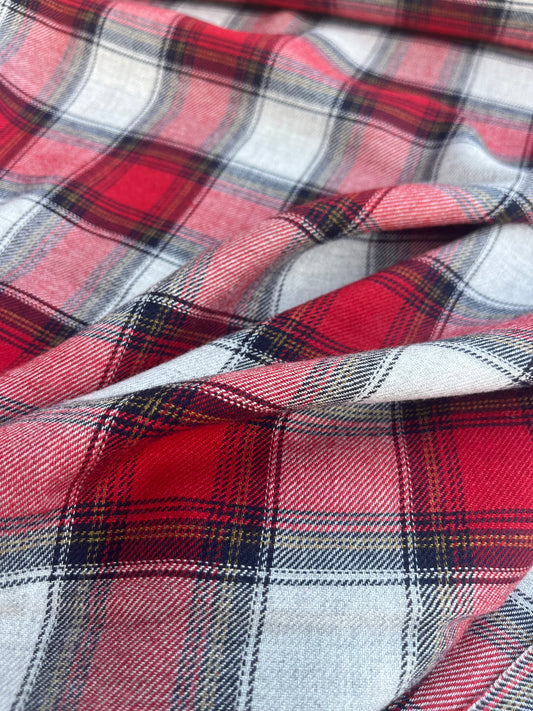 RW 036 light wool flanel check