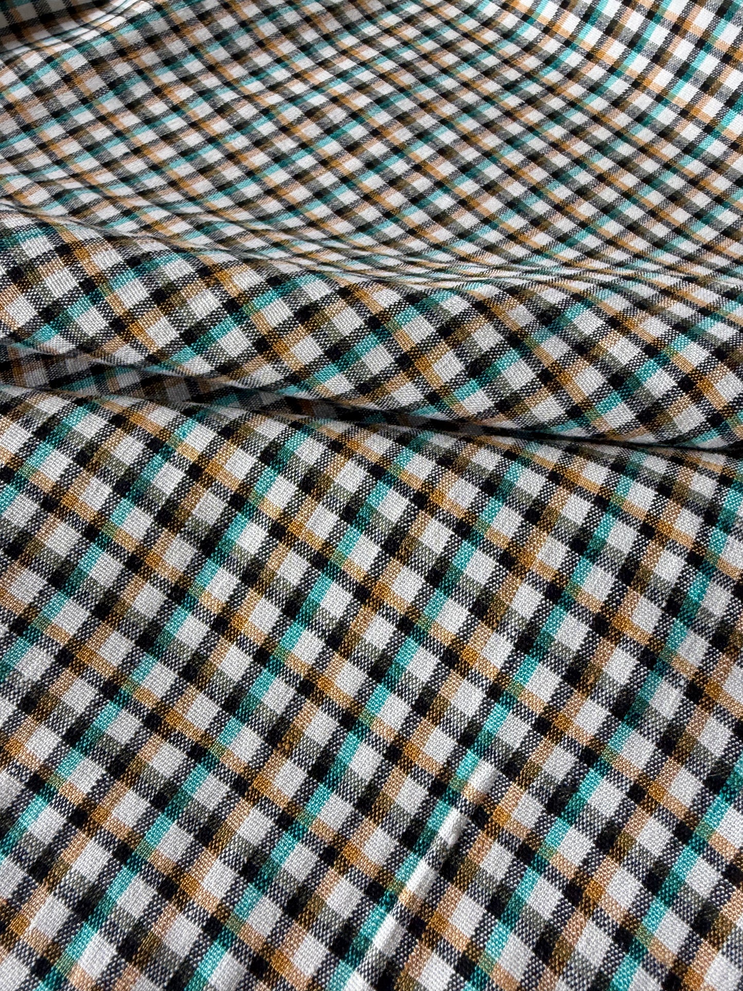STAN 037 stretch cotton checks