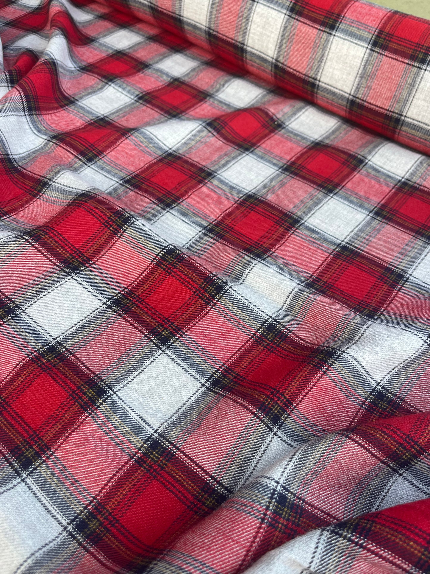 LC RW 036 light wool flanel check