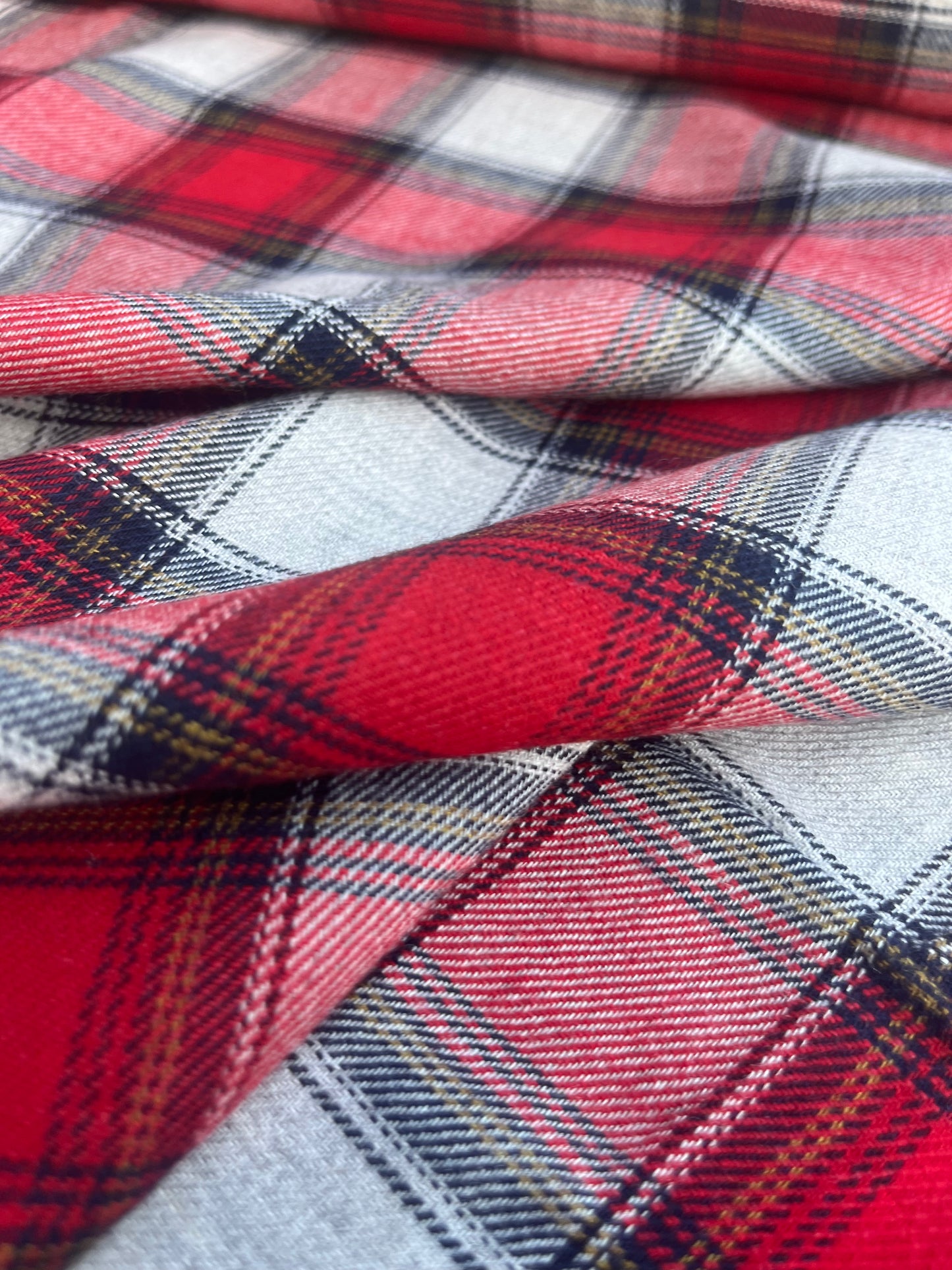 LC RW 036 light wool flanel check
