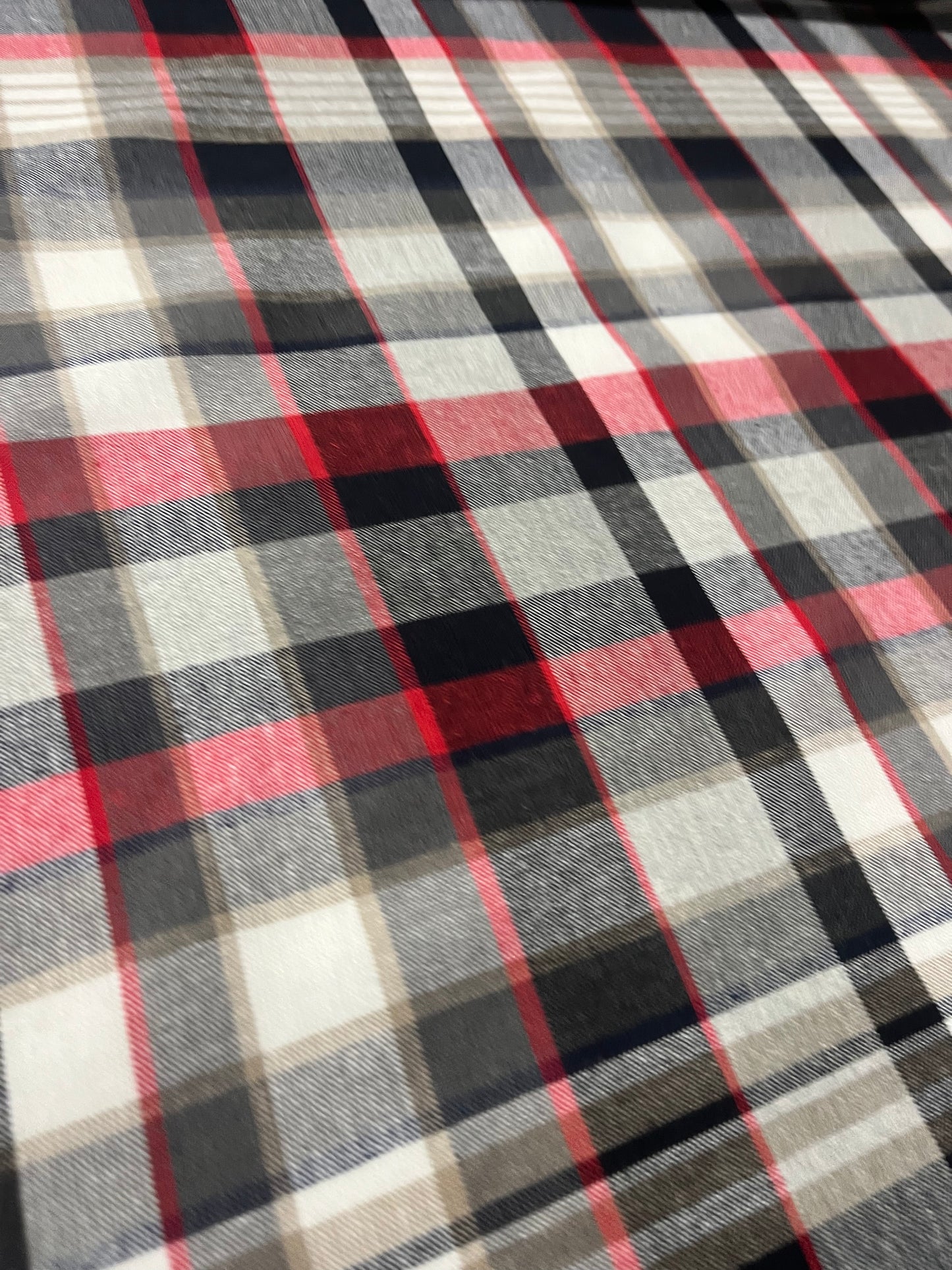 LC CARLOS 003 heavy cotton check red/black