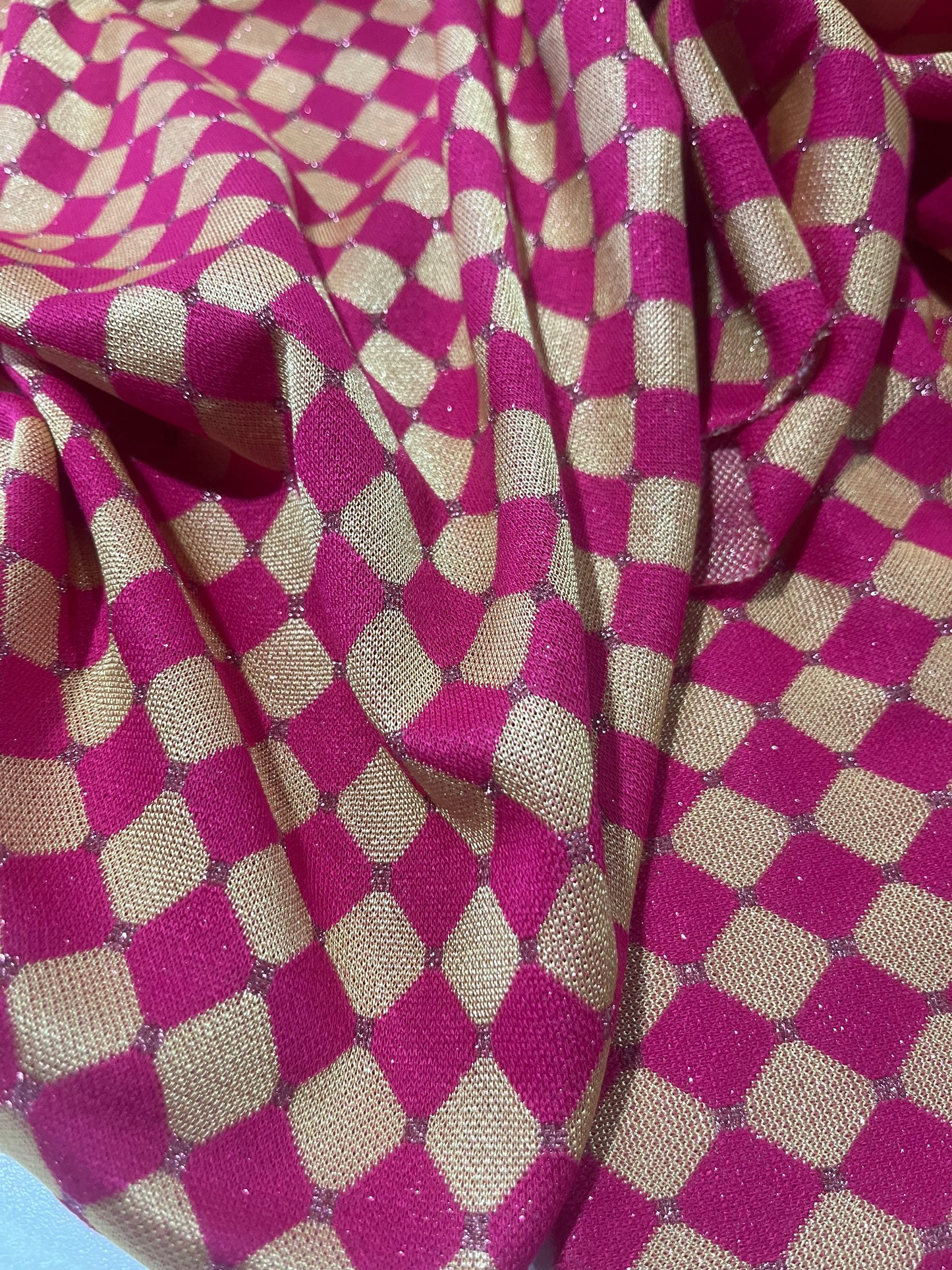 PORTIA 019 jersey jacquard with lurex