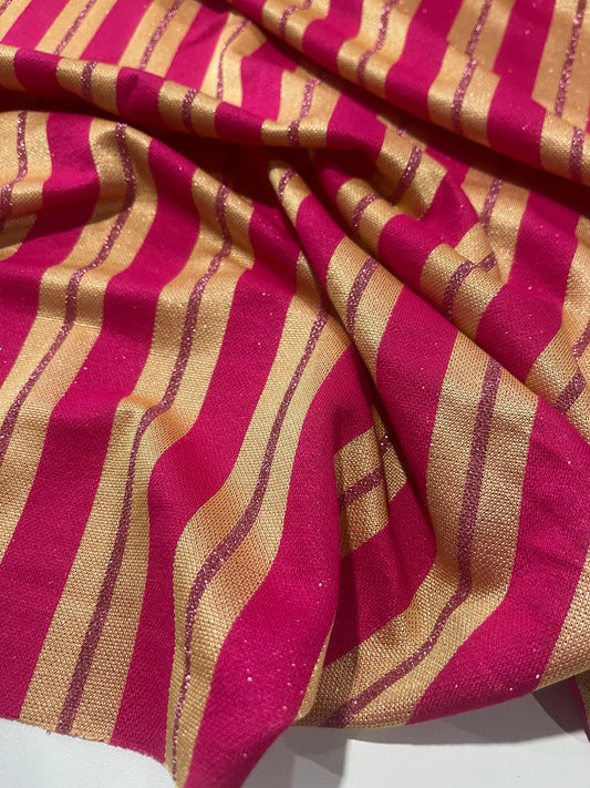 PORTIA 020 jersey jacquard with lurex