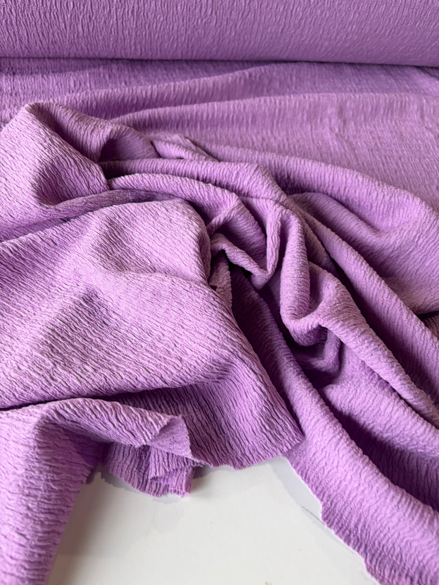 STAN 039 viscose seersucker orchidée